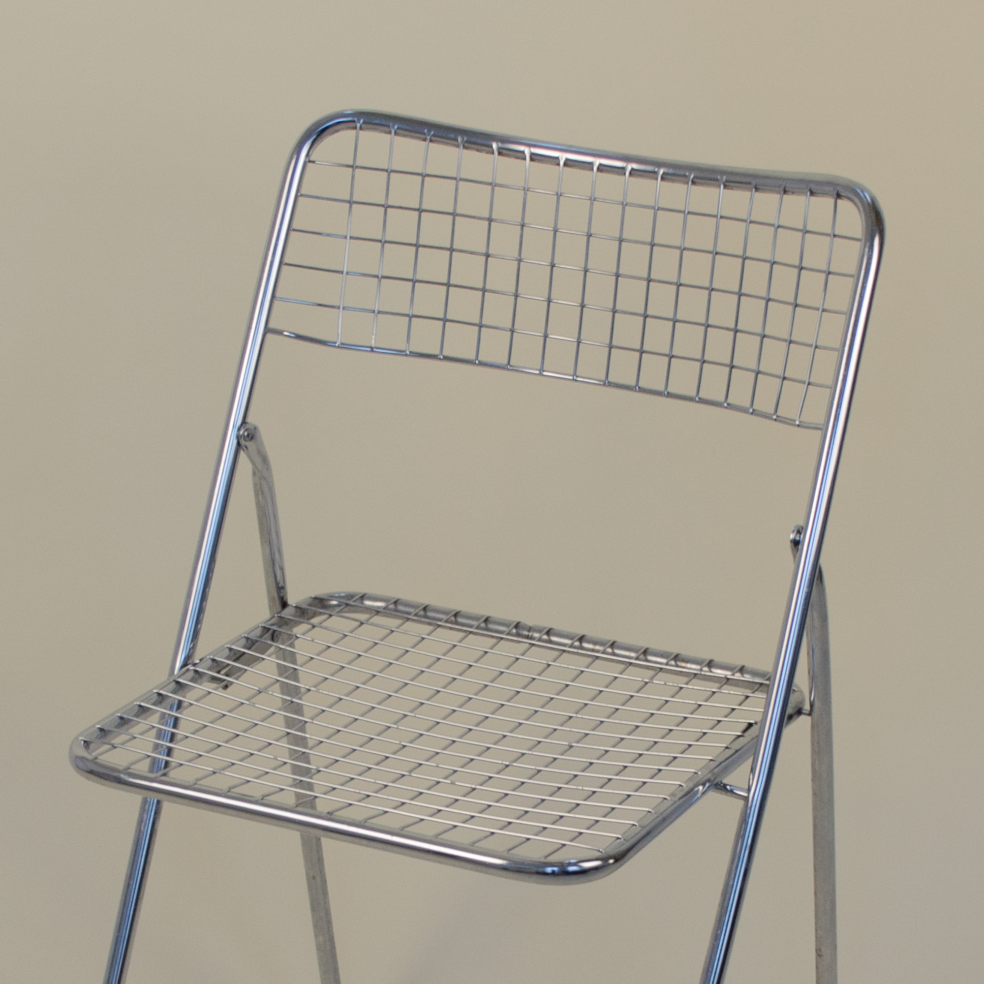 Chrome Ted Net Chair