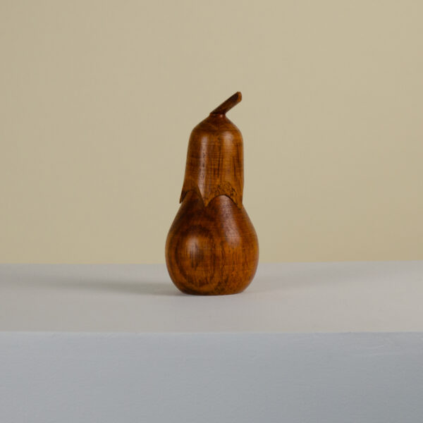 Wooden Pear-Shaped Box - Image 2