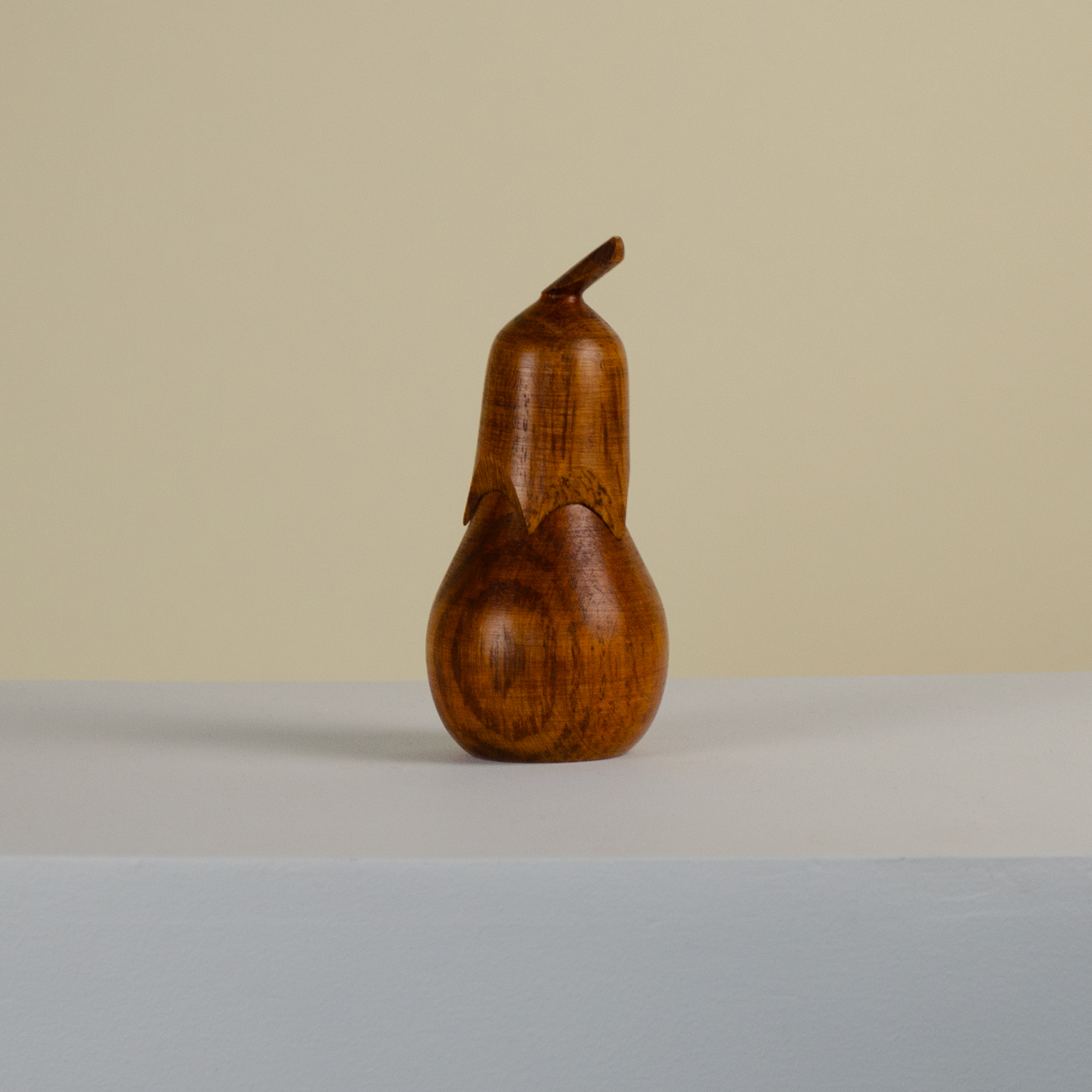 Wooden Pear-Shaped Box - Image 2