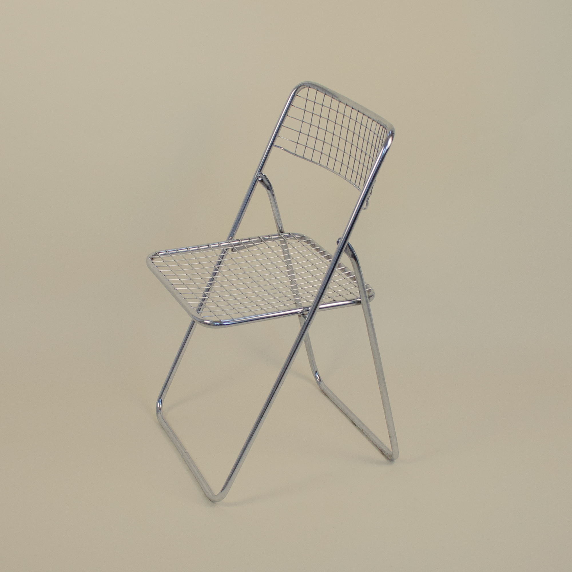 Chrome Ted Net Chair - Image 3