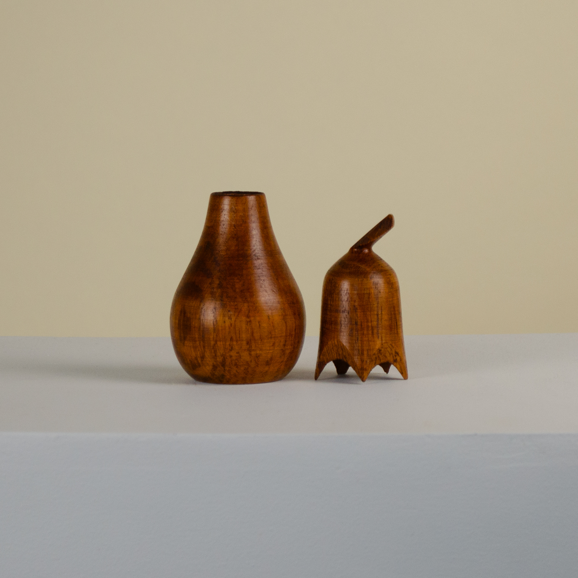 Wooden Pear-Shaped Box - Image 3