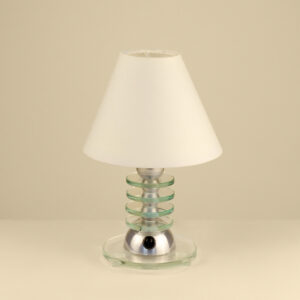Stacked Glass Table Lamp