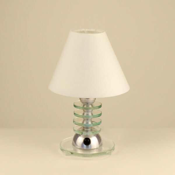 Stacked Glass Table Lamp