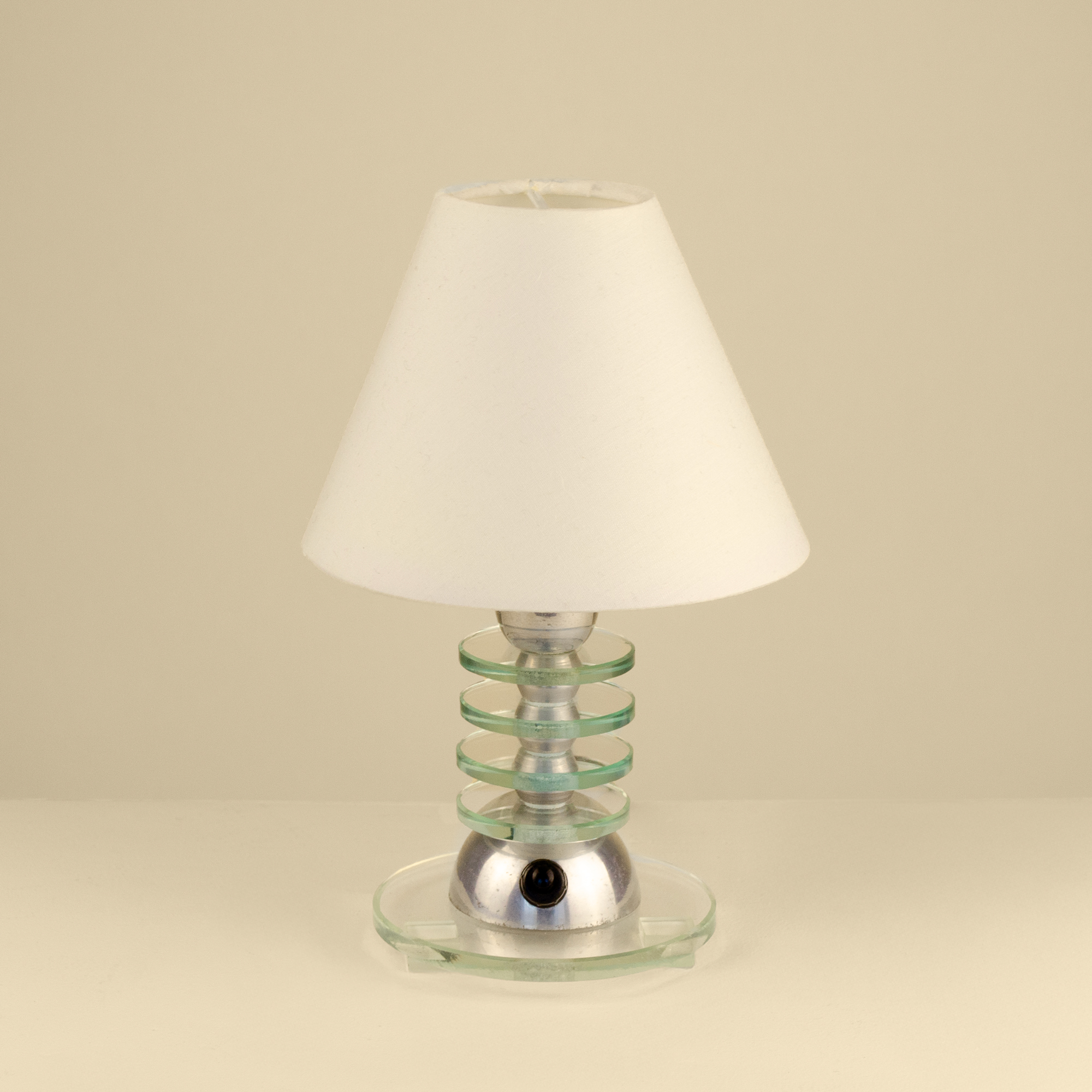 Stacked Glass Table Lamp