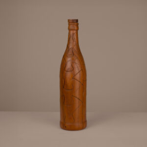 Wooden Jigsaw Bottle