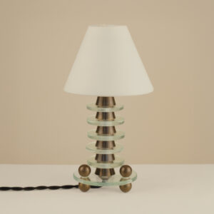 Stacked Glass Lamp